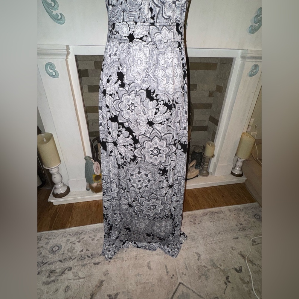 Allison Brittany dress black and white Great for parties/cruising size L - Picture 7 of 8